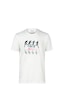 As Alex Baskılı Erkek Sıfır Yaka T-shirt Beyaz