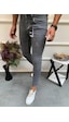 Onezero Erkek Gri Skinnyfit Likralı Jean Kot Pantolon Gri