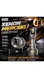 Mercekli H7 Beyaz Led Xenon-ufuk Çizgisi+şimşek Etkili+canbuslı Led Xenon