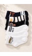 Giysa Erkek Çocuk 6 Lı Pamuklu Desenli Kolej Çorap Seti 1 - 307 Renkli 1