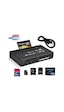 All İn One Çoklu Kart Okuyucu Compact Tf Micro Sd Mmc M2 Ms Xd Tf