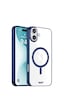 Apple Uyumlu iPhone Buff 16 Magsafe Slim Fit Kılıf Blue Apple Uyumlu iPhone Buff 16 Magsafe Slim Fit Kılıf Blue