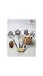 Gül Mutfak 4'lü Mutfak Servis Seti Kepçe-kevgir-spatula-kaşık 18/0 Kalite Paslanmaz Çelik Inox Gül Mutfak 4'lü Mutfak Servis Seti Kepçe-kevgir-spatula-kaşık 18/0 Kalite Paslanmaz Çelik Inox