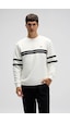Ellesse Erkek Sweat Em618-of Beyaz BEYAZ
