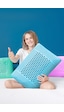 Viscofoam Air Terapi Hava Kanallı Ortopedik Yastık Visco Yastık Mavi 60x40x16cm
