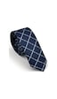 Gaffy Mavi Kare ve Kırcıllı Desenli Lacivert Dokuma Kumaş Mendilli Slim Fit Kravat // Sdk230912 Lacivert - Mavi Gaffy Mavi Kare ve Kırcıllı Desenli Lacivert Dokuma Kumaş Mendilli Slim Fit Kravat // Sdk230912 Lacivert - Mavi