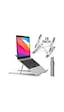 Alüminyum Ayarlı Laptop Apple Uyumlu MacBook Notebook Yükseltici Stand