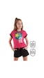 Wild And Free Kız Çocuk Yazlık T-shirt Şort Takım
