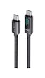 Havit CB6247 PD100W Type-C To Type-C Göstergeli Şarj Kablosu