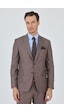 İmza Turuncu Mono Yaka Düz 2 Düğme Classic Yünlü Slim Fit Takım Elbise 1001250175 Turuncu