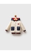 U.S. Polo Assn. Erkek Bebek Beyaz Mont Beyaz