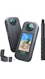 Akaso 360 Creator Combo Aksiyon Kamera 5.7k 360 Video, 48mp Sensör, 72mp 360 Fotoğraf, Görünmez Se Siyah