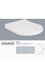 Nkp Grande Thermoplast Yavaş Kapanan Klozet Kapağı - Nkp0347