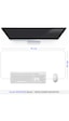 70x30cm Logosuz Beyaz İlyukamp347030 Büyük Boy Xl Gaming Mousepad