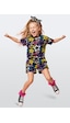 Denokids Street Style Kız Çocuk Yazlık T-shirt Şort Takım