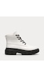 Timberland Greyfield Mıd Lace Up Boot Kadın Bot-31601 Beyaz