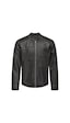 Only & Sons Onsmıke Pu Racer Jacket Otw Vd Noos Siyah Erkek Deri Ceket 22012339 Siyah