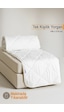 Ecotermo Tek Kişilik Microfiber Antialerjik Silikon Yorgan Çeyizlik Otel Yorganı 155x215 Cm Beyaz