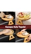 Porsima Pbt-414 Bambu Koltuk Matı Ahşap Kanepe Koltuk Kenarı Sehpa Yan Sehpa Koltuk Katlanabilir Koltuk Kenarı Tepsisi Bambu