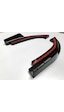 Honda Cıvıc Fc5 Arka Tampon Çıkıntılı Flap Takımı Pıano Black
