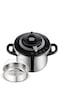 Tefal P4550731 Clipso+ Chef 4 Pişirme Programlı 6 Litre Düdüklü Siyah Tefal P4550731 Clipso+ Chef 4 Pişirme Programlı 6 Litre Düdüklü Siyah