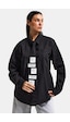it's basic Kadın Siyah Renk Oversize Kravatlı Özel Tasarım Bol Kesim Gömlek