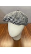 Hamze Peaky Blinders Vintage Model Ekoseli Kışlık Kasket Şapka Gri