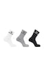 Salomon Everyday Crew 3 Pack Çorap Renkli Çok Renkli