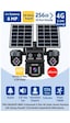 Balandı Pro-8420gıp 8mp 4 Kameralı E-sim 4g Solar Smart Kamera Çift Güneş Panelli Hieasy Yazılım
