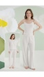 Nbb Kadın Ekru Loungewear Pintel 3lü Pijama Takımı