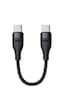 Polham 60w Süper Hızlı Pd Type C To Type C Şarj Kablosu 25 CM