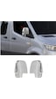 Mercedes Sprinter W907 Uyumlu 2018 Ve Üzeri Krom Ayna Kapağı 2 Parça Paslanmaz Çelik