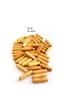 20 Gr 45 Adet Ahşap Boncuk 25 Mm Boy X 10 Mm En Doğal Ahşap Makrome El İşi Çanta