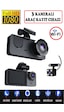 3 Kameralı /1080p Ultra Kaliteli/ Wifi Özellikli/g-sensör/gece Gö 3 Kameralı /1080p Ultra Kaliteli/ Wifi Özellikli/g-sensör/gece Gö