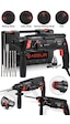 Assur ASR504 2-28MM 850W Darbeli Kırıcı Delici Hilti Siyah