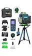 Dragro Drg-lazer Metre + 16 Köşe Yeşil Lazer Hizalama Terazi 360 Mıknatıslı Çantalı Otomatik Hizalama Metre