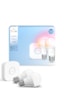Philips Hue Essential 2'li E27 Ampul Başlangıç Seti 806 Lumen Beyaz - RGB