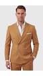 Deep Sea Deepsea Erkek Camel Premium Collection İtalyan Kesim Likralı Kruvaze Takım Elbise 2600643