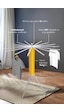 House Plus Hely Açılıp Kapanabilir 360 Dönebilen Kurutmalık Askısı Gold Krt57058-5 Altın