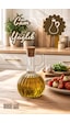Porsima Lm-0010 Breze Mantar Kapaklı Borosilikat Cam Yağlık Sirkelik Yağdanlık 300ml