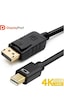 Wozlo Apple Uyumlu MacBook Air / Pro 4K 60Hz Mini Display Port Thunderbolt to Display Port Kablo 3 M