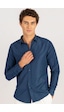 Tudors 24893 Nefes Alan Kravatlık Slim Fit Erkek Gömlek Lacivert