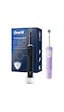 Oral-B Vitality Pro Elektrikli Diş Fırçası Lila - Siyah 2'li