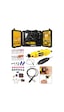 Dragro DRG-400grv Sarı 400 W 350 Parça 60.000 Rpm 6 Kademe Devir Ayarlı Hobi Gravür Seti Mini Taşlama Makinesi