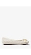 Michael Kors Fulton Moccasin Kadın Babet Krem