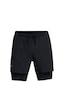 Under Armour Ua Launch 5'' 2-ın-1 Shorts Erkek Şort 1382640-001 Siyah-siyah
