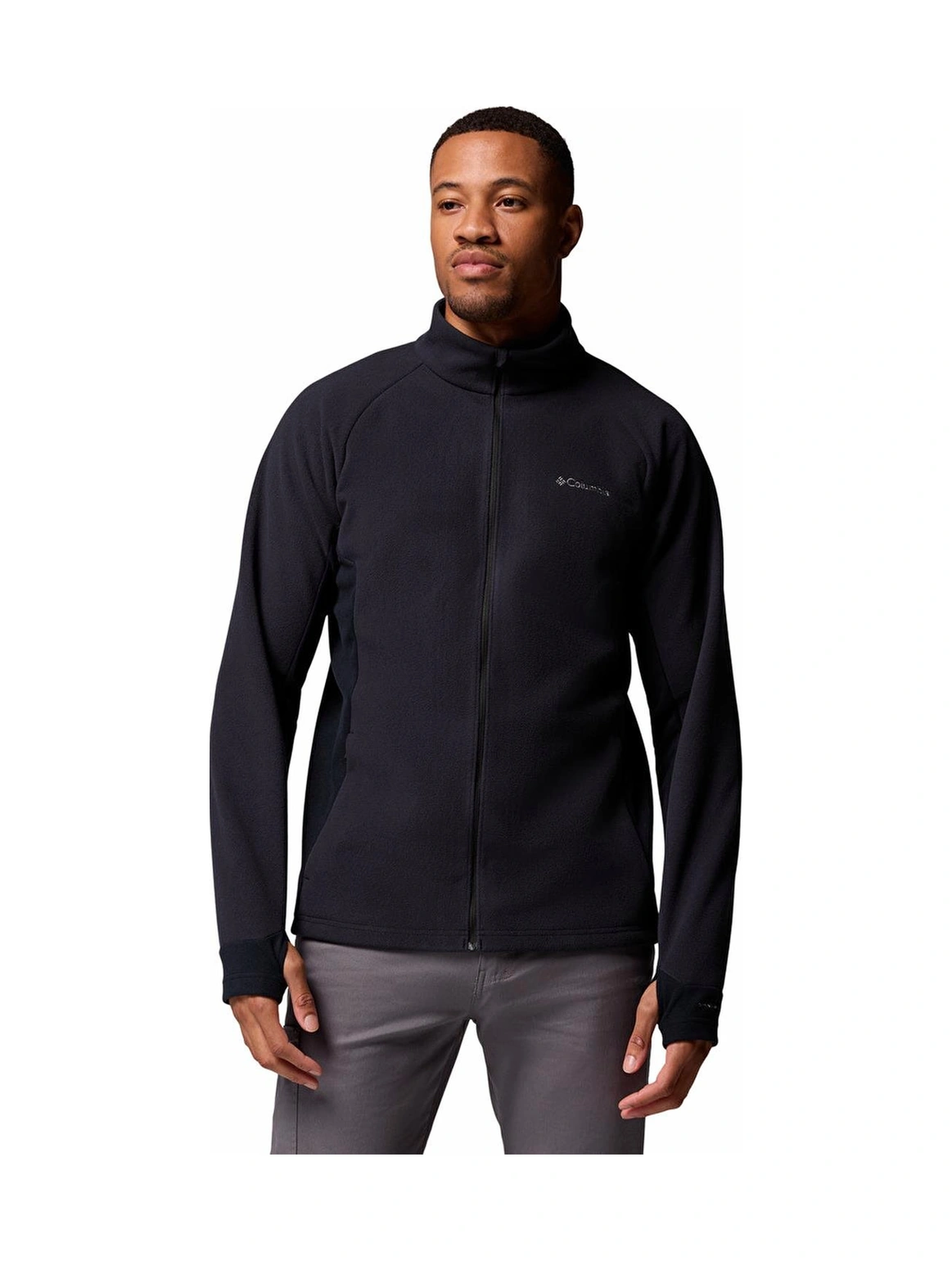 Columbia Am4428 Arctic Peak Full Zip Erkek Polar-30849 Siyah