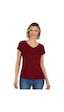 Kadın Omuz Dantel Detaylı Örme Bluz Bordo 25465 Bordo Kadın Omuz Dantel Detaylı Örme Bluz Bordo 25465 Bordo