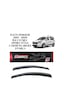 Dacia Dokker 2013 2014 2015 2016 2017 2018 2019 2020 İle Uyumlu Sport Style Cam Rüzgarlığı 2 Parça Sunplex 2 Adet