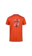 2as Alex Baskılı Erkek Sıfır Yaka T-shirt 047 TURUNCU